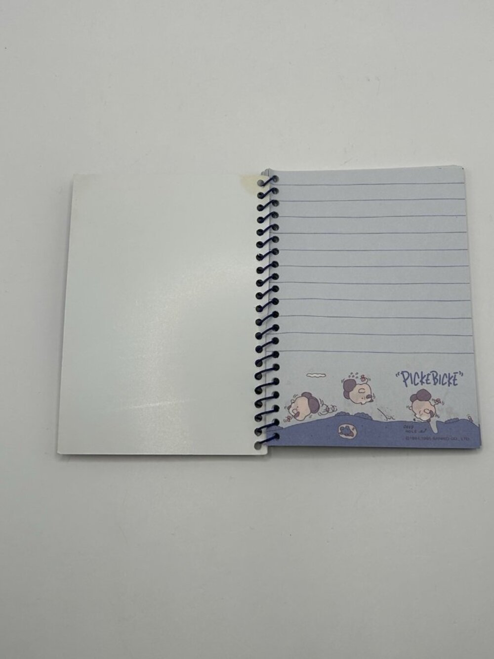 Sanrio 1995 Picke Bicke Spiral Notepad 33 Sheets Vintage Pickebicke Puff Bird - Picture 6 of 16